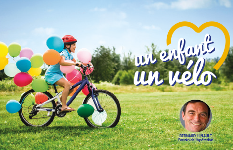 TOUR DE FRANCE UN ENFANT UN VELO