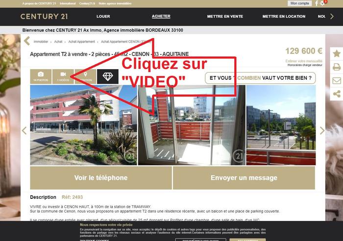 VIDEO IMMOBILIER