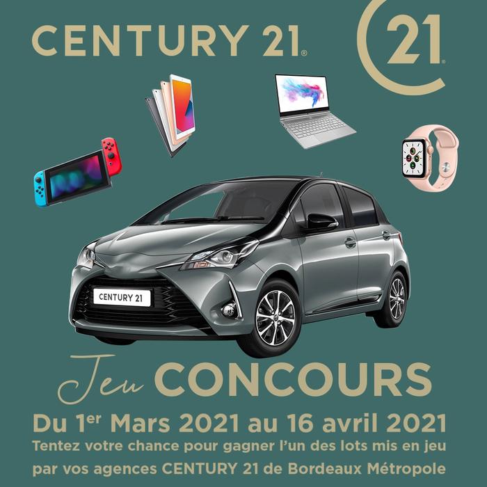 GAGNER VOITURE CENTURY 21 AX IMMO